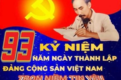 Kỷ niệm 93 năm ngày thành lập Đảng Cộng sản Việt Nam 3/2/1930-3/2/2023.