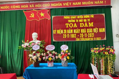 Trường Tiểu học Ngô Gia Tự Kỷ niệm 39 năm ngày Nhà giáo Việt Nam (20/11/1982-20/11/2021) SỨ MỆNH NGƯỜI THẦY