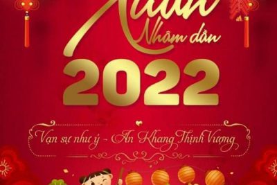 Chúc mừng xuân Nhâm Dần năm 2022!